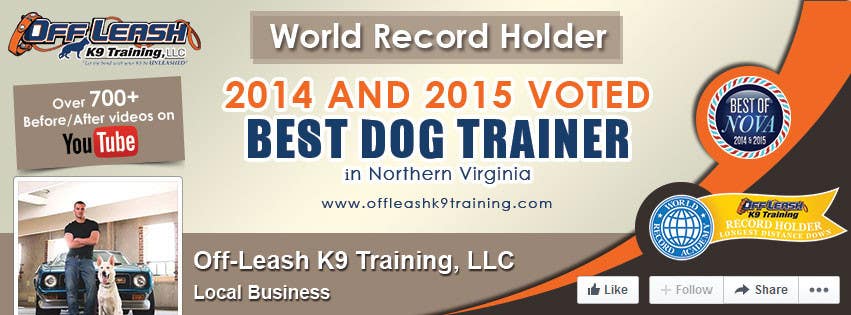 Inscrição nº 54 do Concurso para                                                 Design a Banner for Dog Training Business
                                            