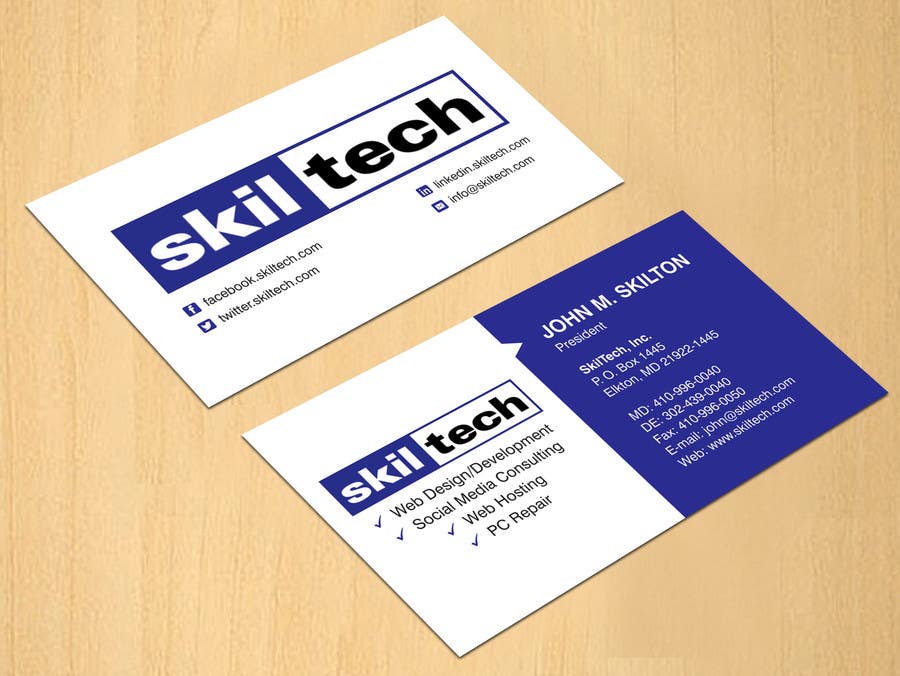 Contest Entry #34 for                                                 Design Business Cards
                                            