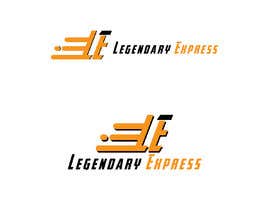 Nro 45 kilpailuun I need a logo for van shipping company. Trucking industry. Company is Legendary Express . LE  below are just examples do not copy käyttäjältä rockztah89