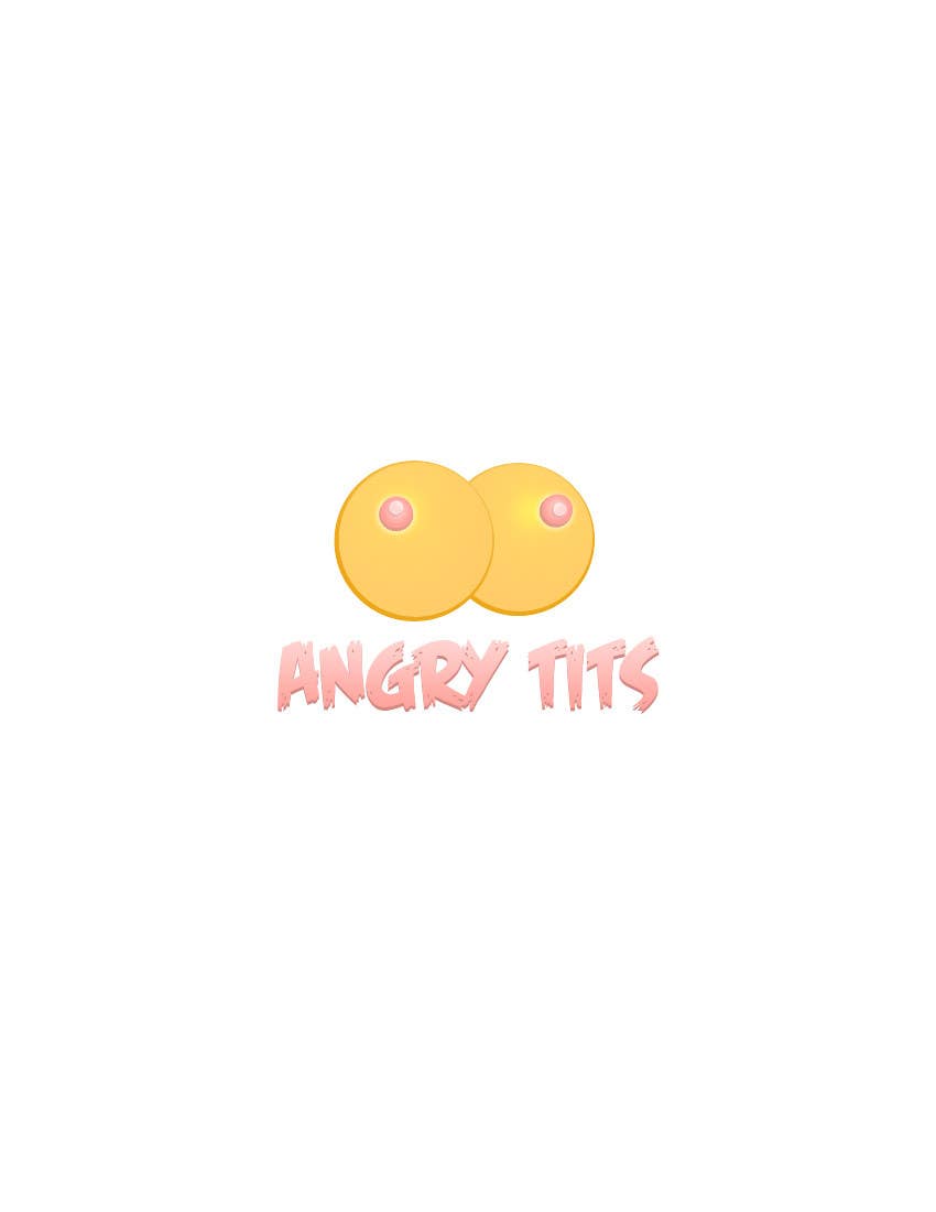 Bài tham dự cuộc thi #19 cho                                                 Logo for Android app AngryTits
                                            