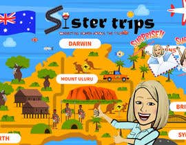 #55 for Website banner - Sister Trips by Vaskorkhan