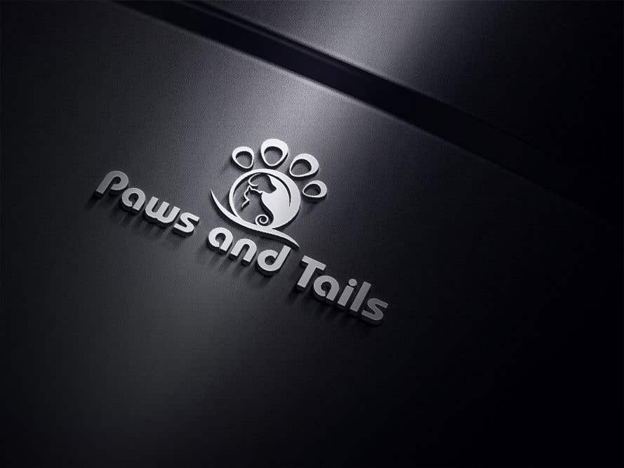 Entri Kontes #62 untuk                                                Logo for a pet accessories and service shop - Paws and Tails
                                            