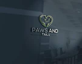 #94 untuk Logo for a pet accessories and service shop - Paws and Tails oleh mdsabbir196702