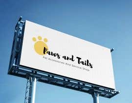 #64 untuk Logo for a pet accessories and service shop - Paws and Tails oleh yantikamarudin