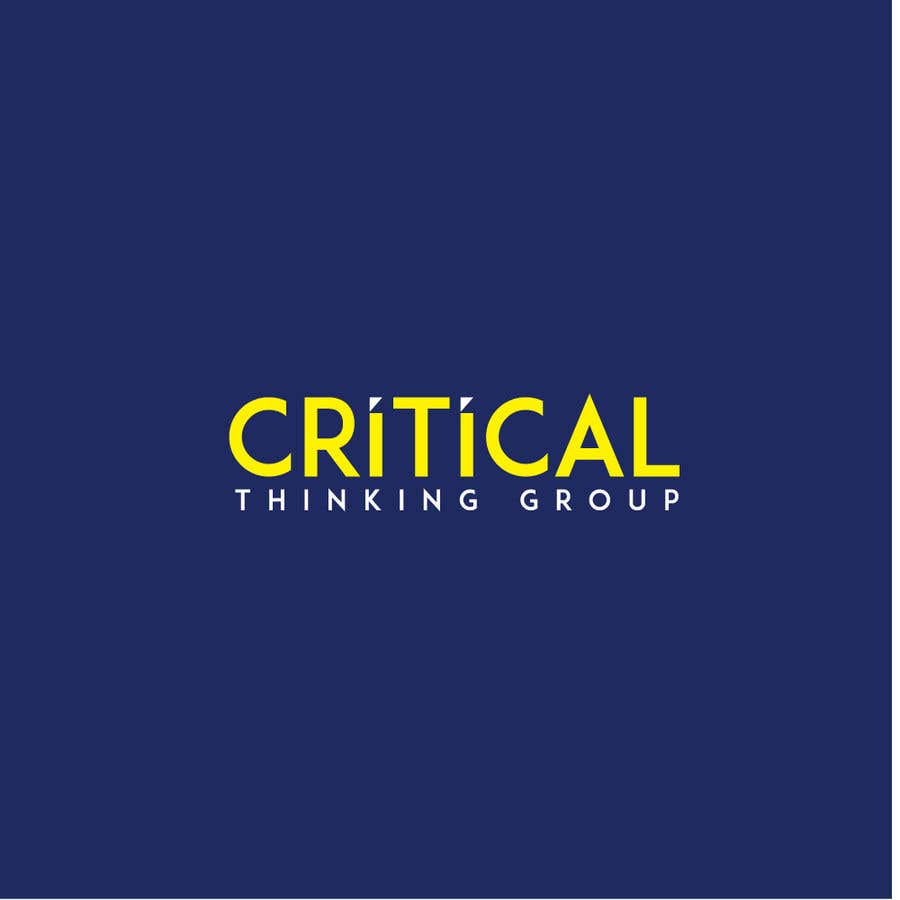 Contest Entry #377 for                                                 logo for my business : CRITICAL THINKING GROUP
                                            