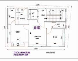 #28 for Floor plan design for 775 sqft home by Bemurtonoman