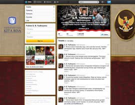 #165 untuk Twitter @SBYudhoyono Indonesian President Design Contest #Presidentwit oleh bensign