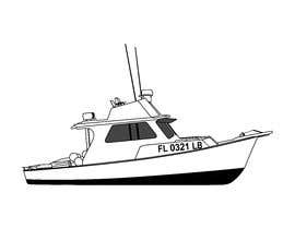 #22 per Line Drawing Of Boat da imrananis316