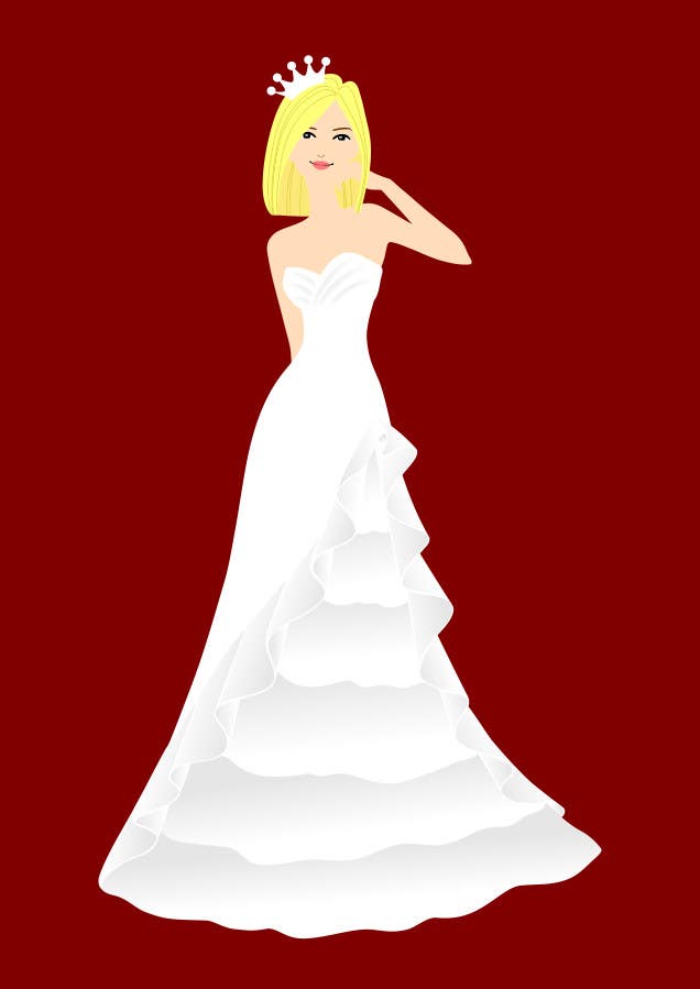 Contest Entry #10 for                                                 Design Several Bride Images Hi Def and Editable in Corel Draw
                                            