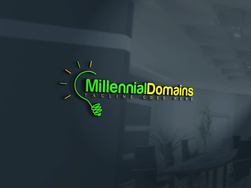 Kilpailutyö #61 kilpailussa                                                 Design a Logo for MillennialDomains.com
                                            