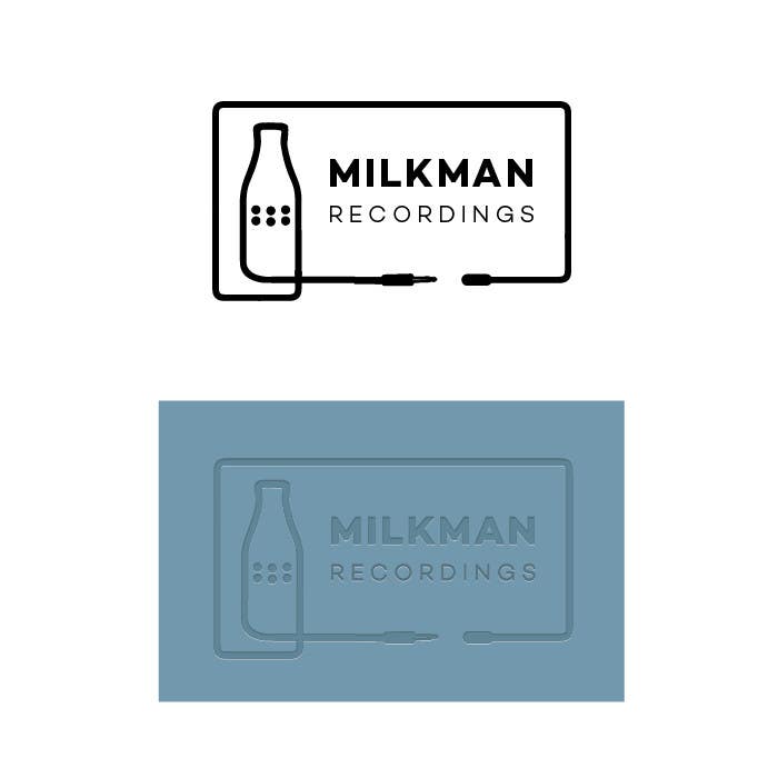 Kilpailutyö #12 kilpailussa                                                 Create a logo and business card design for Milkman Recordings.
                                            