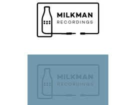 #12 per Create a logo and business card design for Milkman Recordings. da askalice