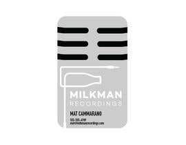 #26 para Create a logo and business card design for Milkman Recordings. de askalice