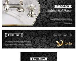 #31 untuk Create Packaging Designs for a High End Faucet Carton oleh olivermomm