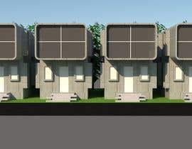 #25 para 3D Front elevation of townhomes de Badhan95