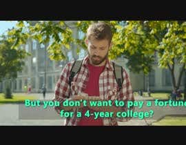 #25 para Tik Tok video advertising my college de boniaminyt
