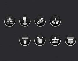 #8 para Design some Icons for robotic machinery implements por new1ABHIK1
