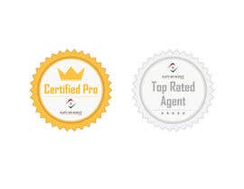 #18 untuk Create 2 certification badges from existing logo. oleh kenzigonsalves