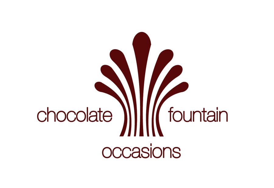 Penyertaan Peraduan #66 untuk                                                 Design a Logo for "Chocolate Fountain Occasions"
                                            