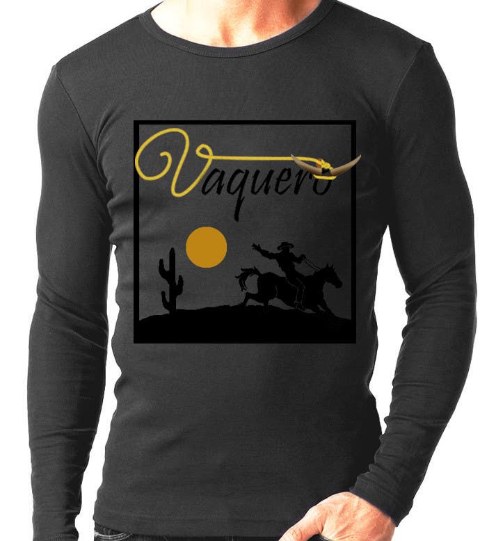 Inscrição nº 6 do Concurso para                                                 Design a T-Shirt for Vaquero clothing
                                            