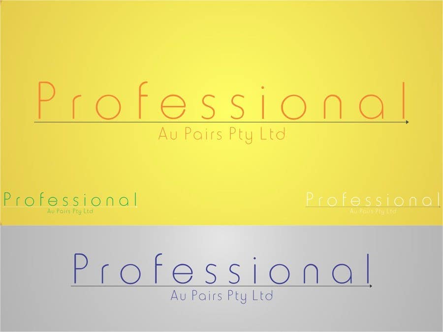Proposition n°195 du concours                                                 Logo Design for Professional Au Pairs Pty Ltd
                                            