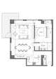 Kilpailutyön #6 pienoiskuva kilpailussa                                                     Floor plan/interior ideas for sub-penthouse condo (1000sq feet)
                                                