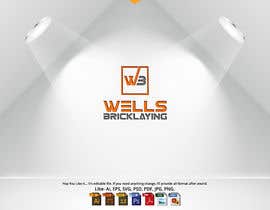 nº 81 pour Wells Bricklaying Company Logo par mdkawshairullah 