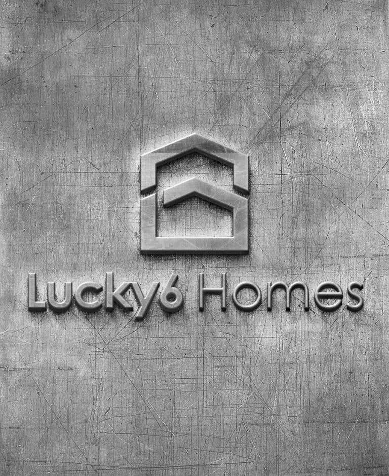 Penyertaan Peraduan #70 untuk                                                 Design a Logo for Lucky6 Homes
                                            