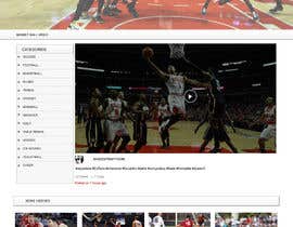 nº 9 pour Design a Website for Sports Skills Video Uploading Site par webidea12 