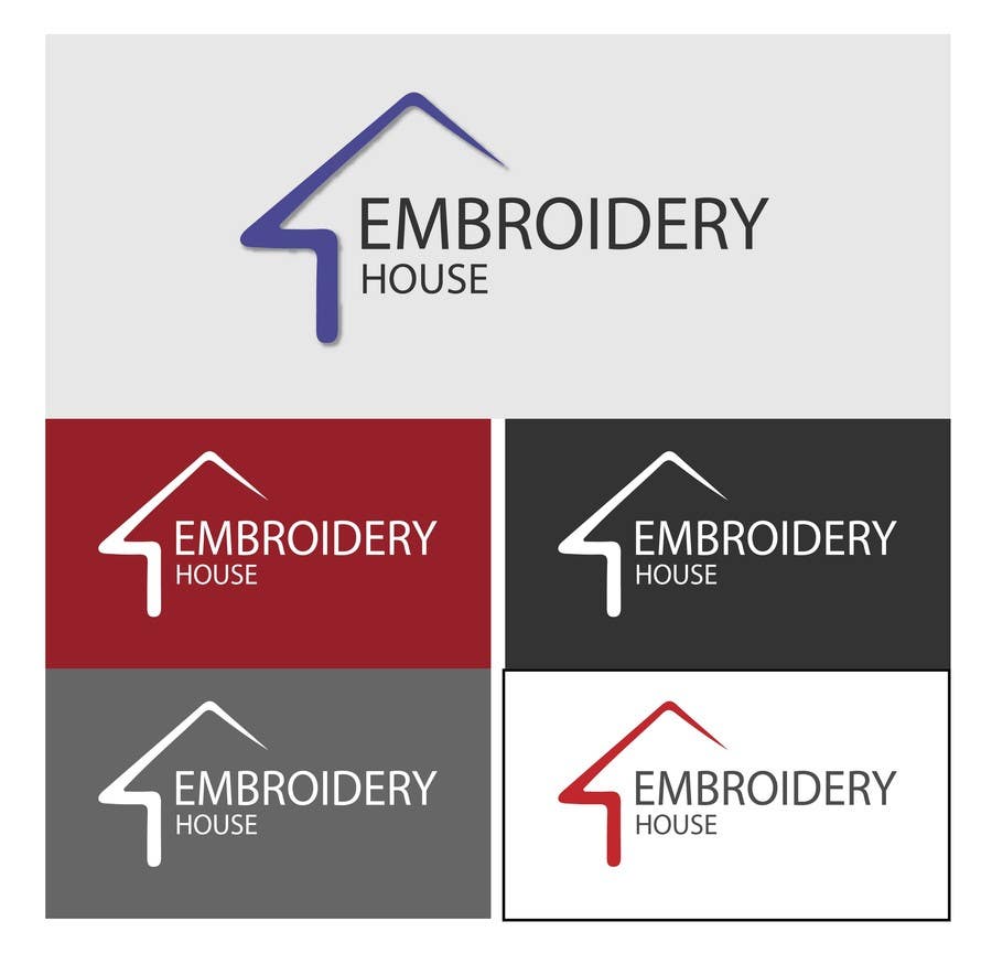 Proposition n°91 du concours                                                 Embroidery House
                                            