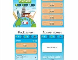 #162 per Reskin App Design for &quot;Geography Quiz&quot;. Contest winner will be awarded full project. da jefripermana17