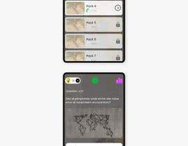 #169 per Reskin App Design for &quot;Geography Quiz&quot;. Contest winner will be awarded full project. da Vontago
