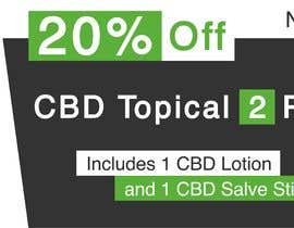 #12 for CBD Topical 2 Pack Sale Banner for Eden&#039;s Herbals by deniodesiign