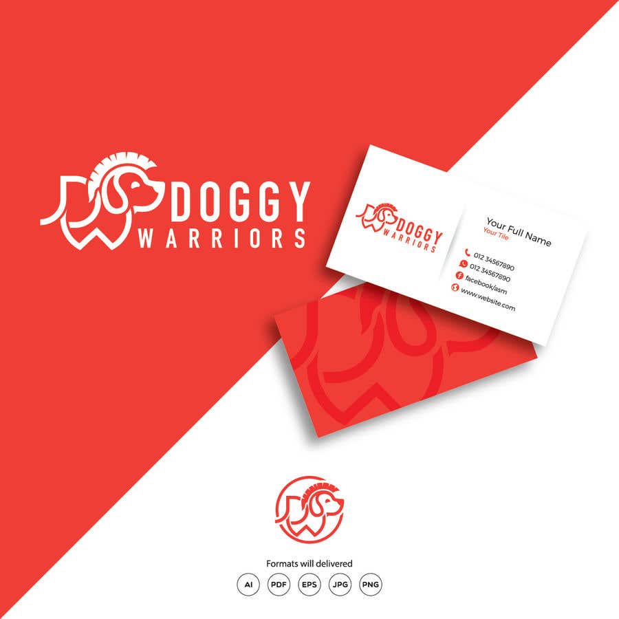 Intrarea #443 pentru concursul „                                                DoggyWarriors Logo Contest
                                            ”