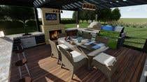 #12 pentru Design outdoor Patio area with kitchen de către bhanikpp