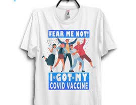 #965 pёr COVID Vaccination T-shirt Logo nga freelancerrashe7