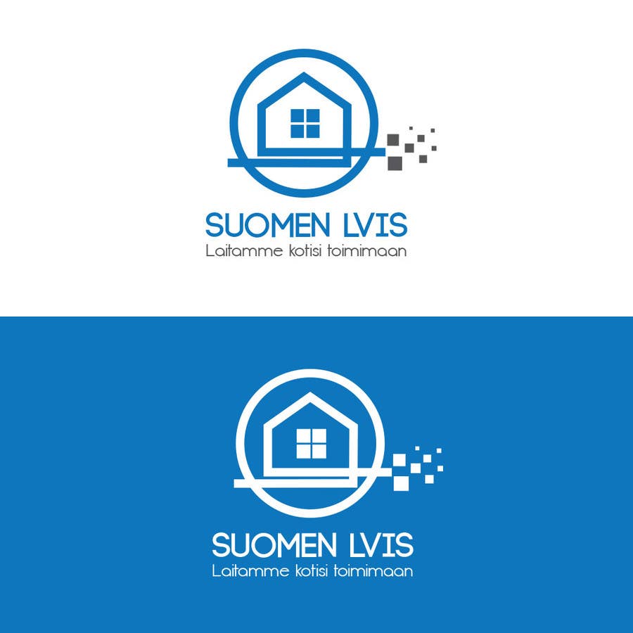 Bài tham dự cuộc thi #194 cho                                                 Design a Logo for "SuomenLVIS" HVAC-engineering company
                                            