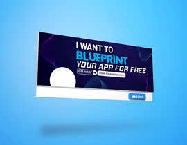 #27 for A banner for my profiles that says “I want to blueprint your app for free!”. Make it interesting and clean. The final files must be sized for Facebook, LinkedIn and Twitter. Also include the company web address: theappguys.come by sorhab24design