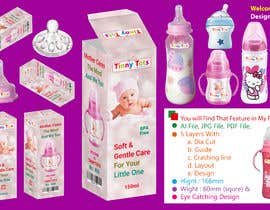 #43 per Packaging for Baby Feeding Bottle da designstar111
