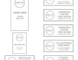 #8 for Modification of labels for Skincare Line by ayoubvisual25