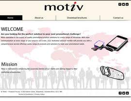 Nro 7 kilpailuun Website Design scheme/home page for Motiv käyttäjältä nuked24