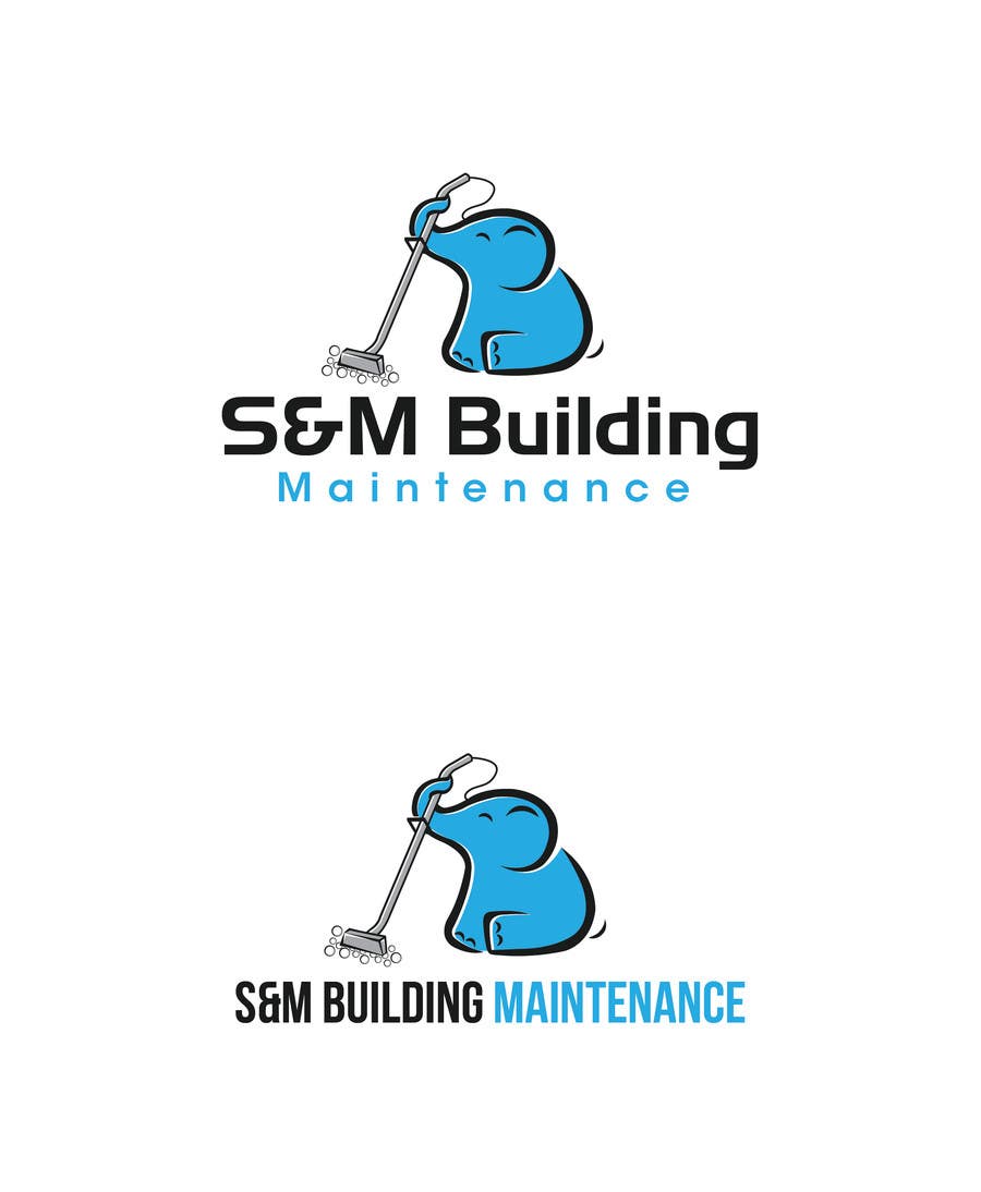 Penyertaan Peraduan #17 untuk                                                 Logo for S&M Building Maintenance business card
                                            