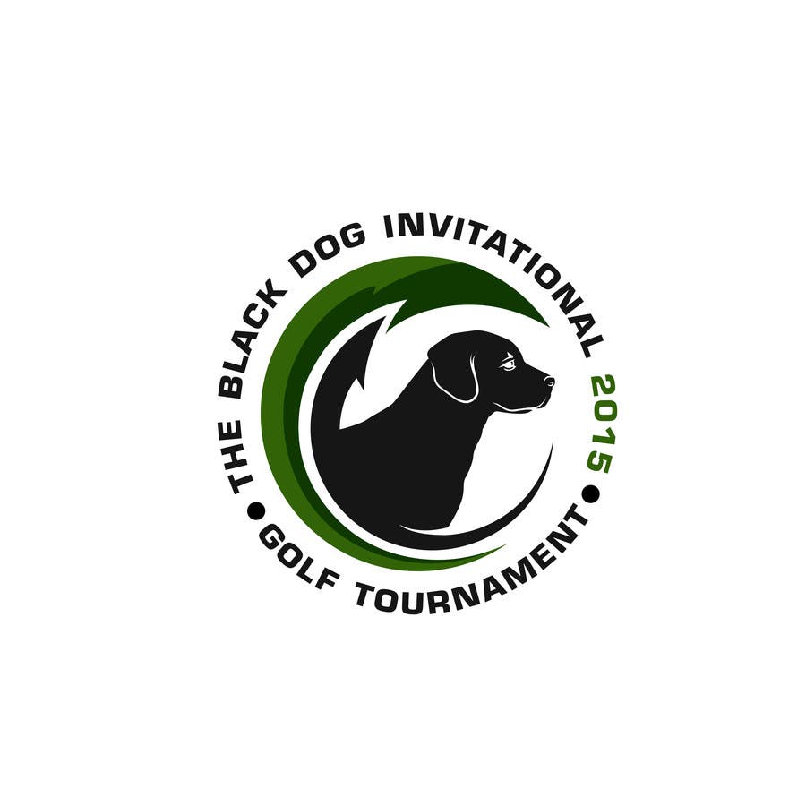 Kilpailutyö #64 kilpailussa                                                 Design a Logo for The Black Dog Invitational (golf tournament)
                                            