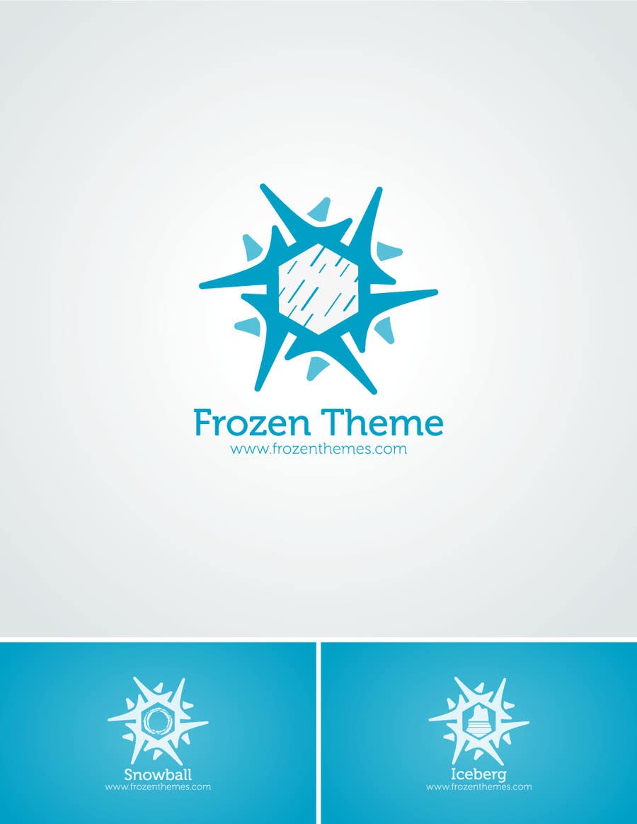 ผลงานการประกวด #9 สำหรับ                                                 Logo Design for Frozen Themes
                                            