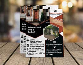 #80 pёr create a Flyer for upcoming Private Lunch with a Realtor!! nga faryalsahar25