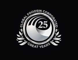 #140 for 25 Great Years Logo by KINGSMANGRAPHICS