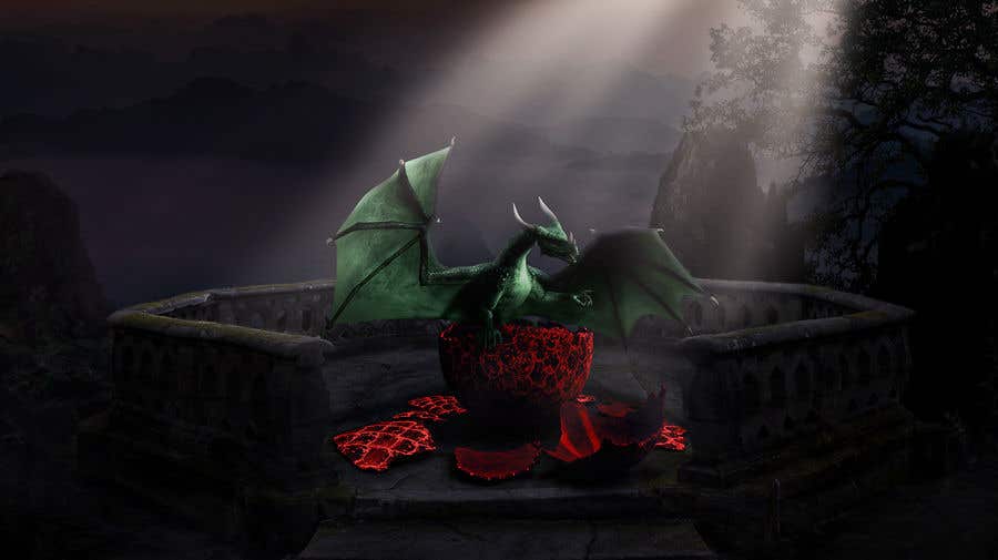Intrarea #44 pentru concursul „                                                Dragon Scene illustration or Photomanipulation
                                            ”
