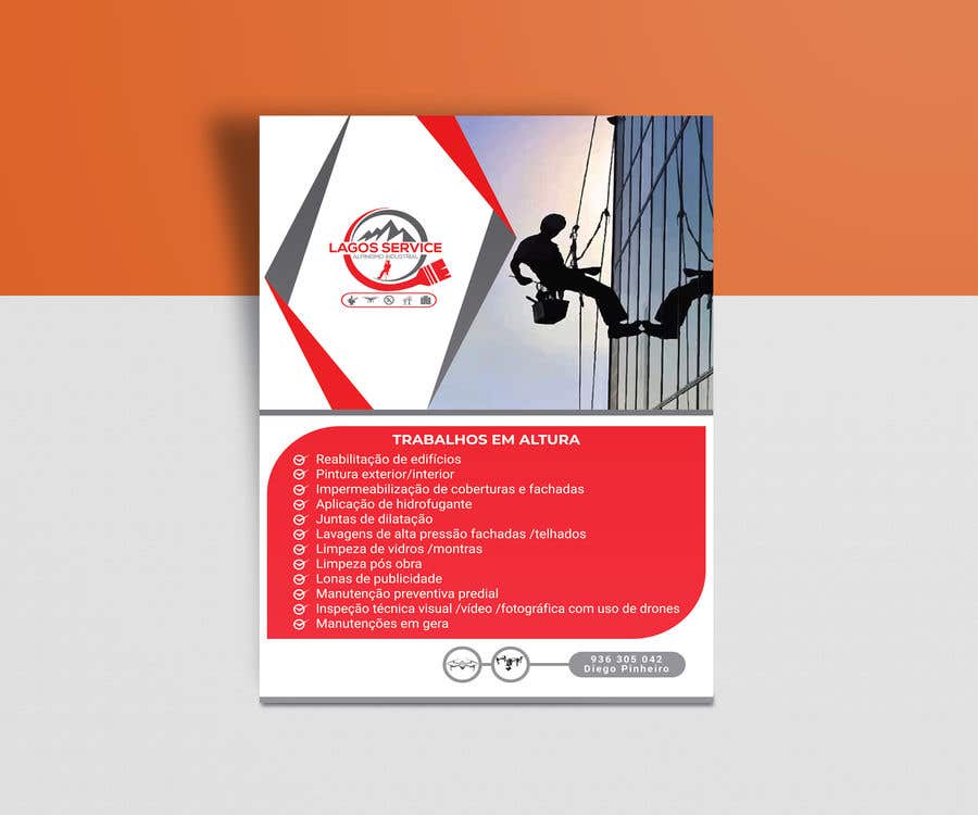 
                                                                                                                        Inscrição nº                                             100
                                         do Concurso para                                             Flyer with the same visual identity as business cards
                                        
