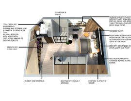 Nro 15 kilpailuun Interior design of my attic space käyttäjältä Niranjanisunil