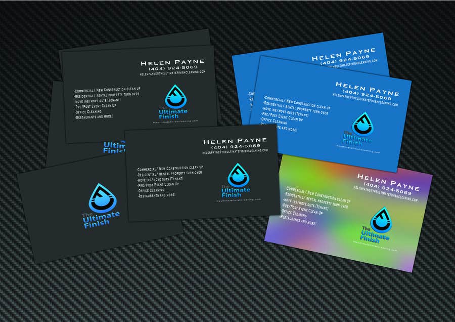 Bài tham dự cuộc thi #17 cho                                                 Design some Business Cards for Professional Cleaning company
                                            